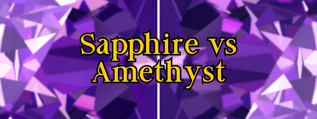 Amethyst vs. Purple Sapphire: A Gemstone Comparison
