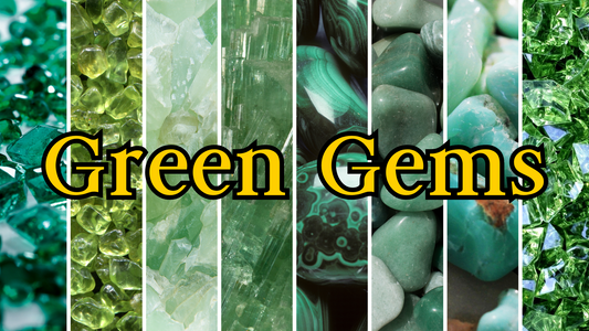 8 Green Gemstones for Jewellery Making