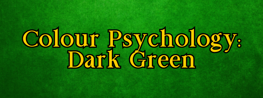 Colour Psychology of Dark Green Gemstones: Wisdom, Grounding, and Quiet Strength