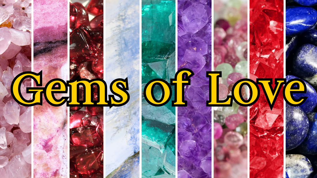 9 Perfect Gemstones for Love themed Jewellery Designs