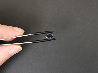 Violet Iolite Oval - 8mm by 6mm - 0.93 ct