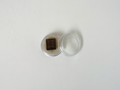 Smoky Quartz Rectangle - 14mm by 12mm - 9.34 ct