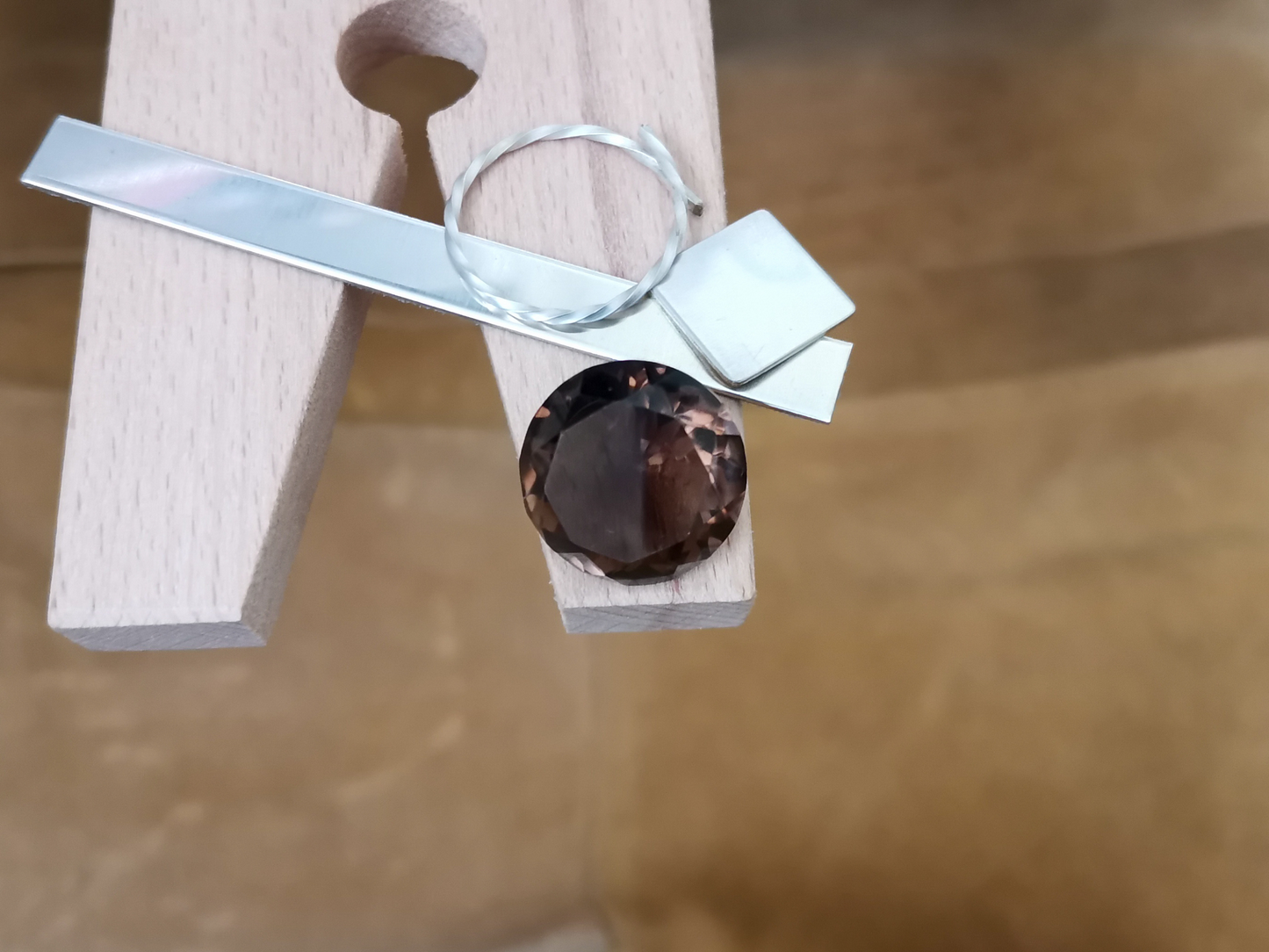 Smoky Quartz Round - 18.1mm - 20.79 ct