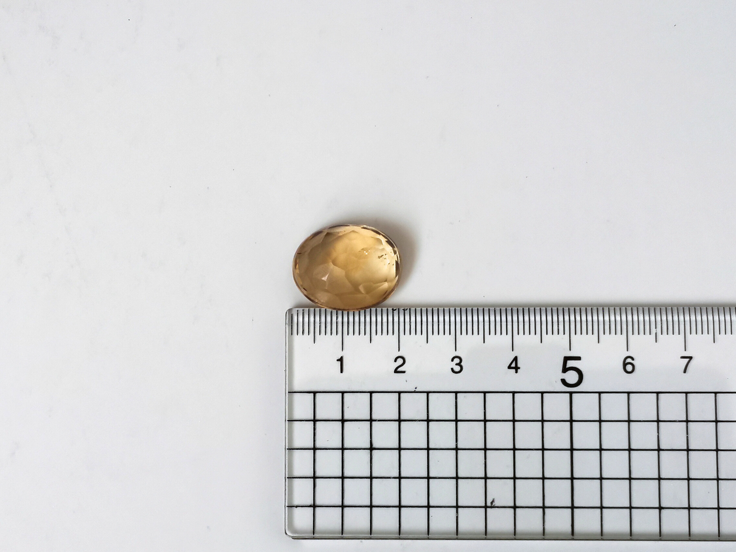 Yellow Citrine Oval - 19.4mm by 15.5mm - 20.98 ct
