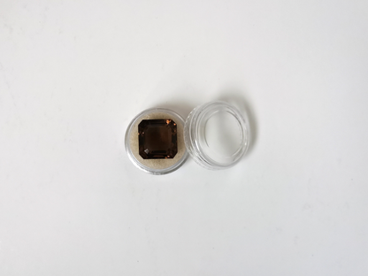 Smoky Quartz Square Asscher - 16.1mm by 15.6mm - 20.8 ct