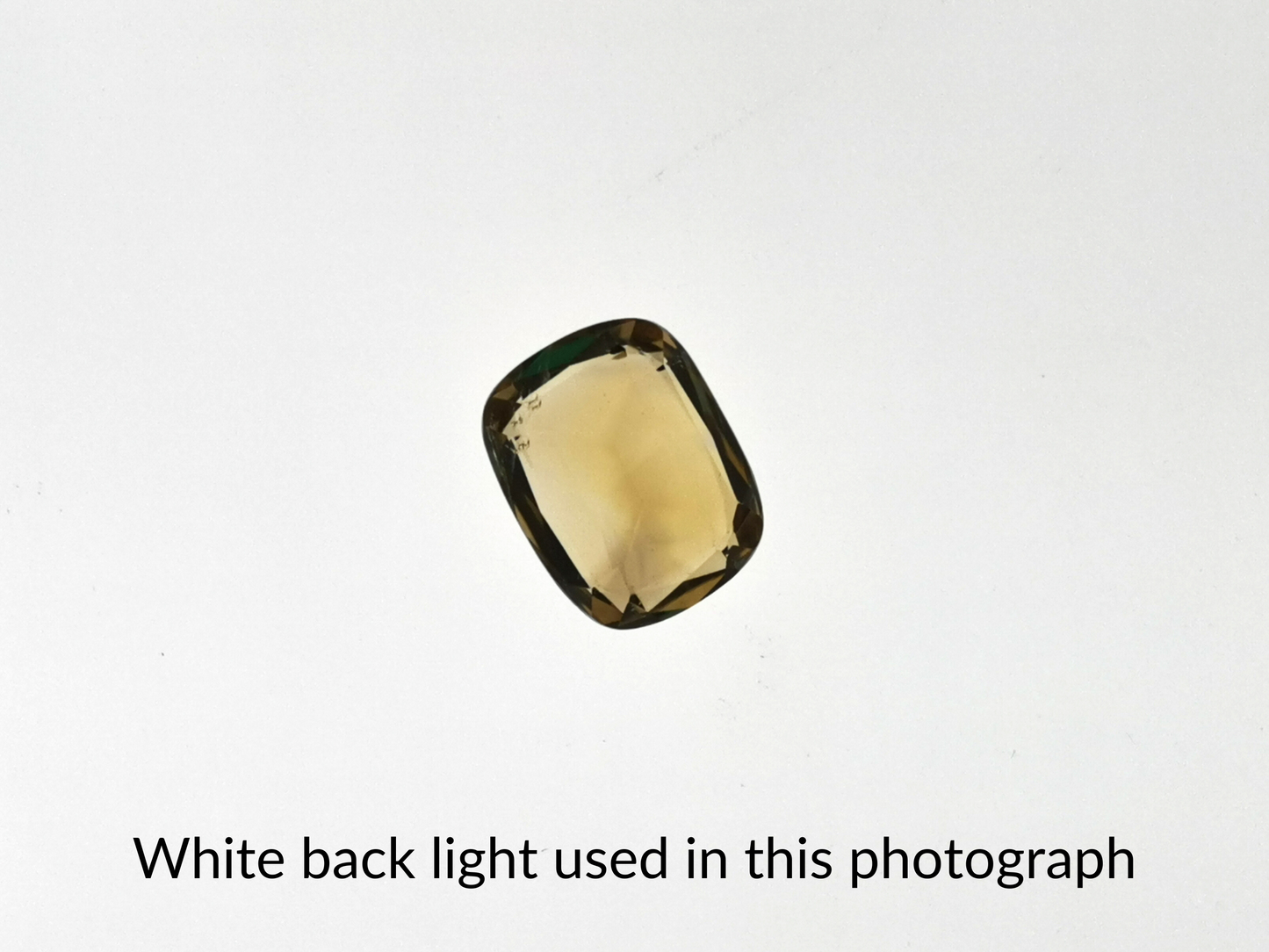 Golden Citrine Cushion - 19.3mm by 15.1mm - 19.4 ct