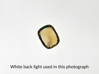 Golden Citrine Cushion - 19.3mm by 15.1mm - 19.4 ct