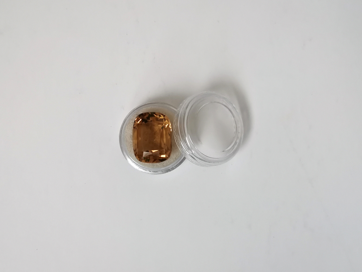 Golden Citrine Cushion - 19.3mm by 15.1mm - 19.4 ct