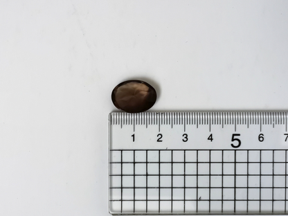 Smoky Quartz Oval - 17.6mm by 12.9mm - 11.10 ct