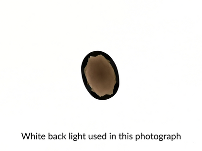 Smoky Quartz Oval - 18.3mm by 13.3mm - 11.65 ct
