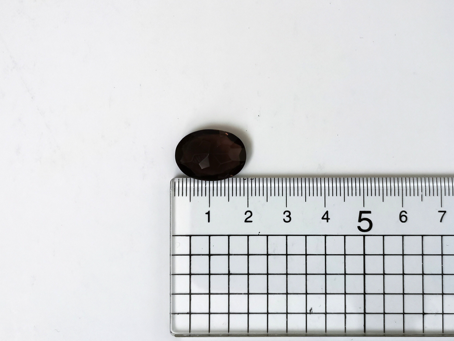 Smoky Quartz Oval - 18.3mm by 13.3mm - 11.65 ct