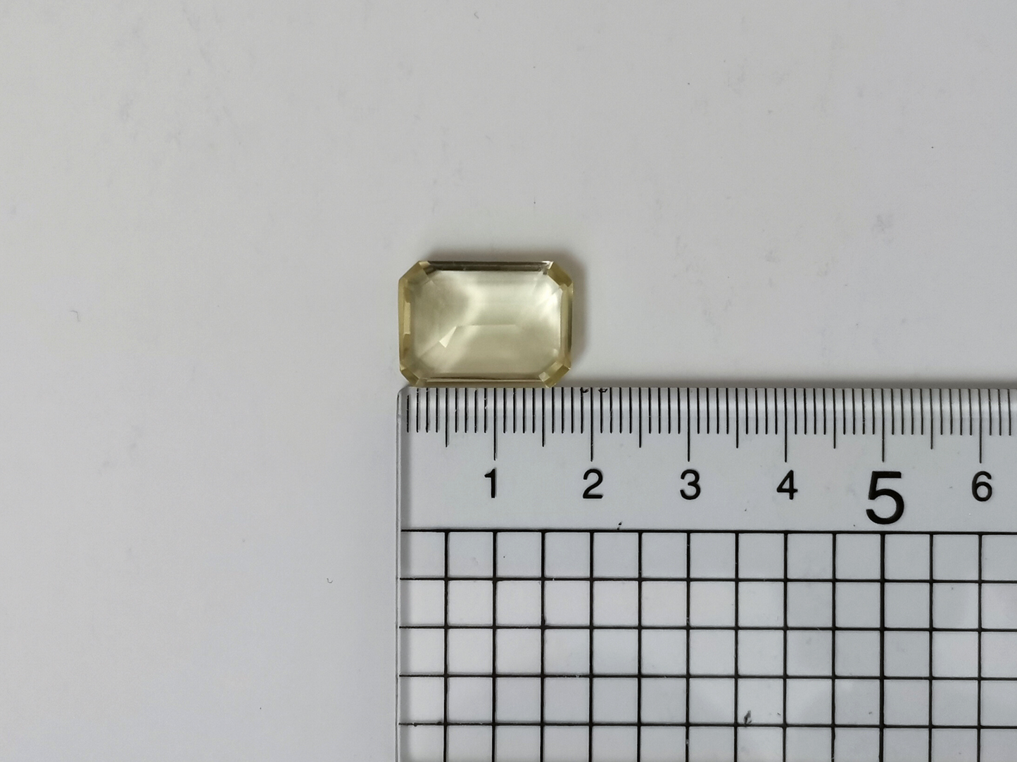 Yellow Citrine Rectangle - 17.8mm by 13mm - 11.8 ct