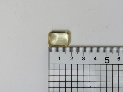 Yellow Citrine Rectangle - 17.8mm by 13mm - 11.8 ct