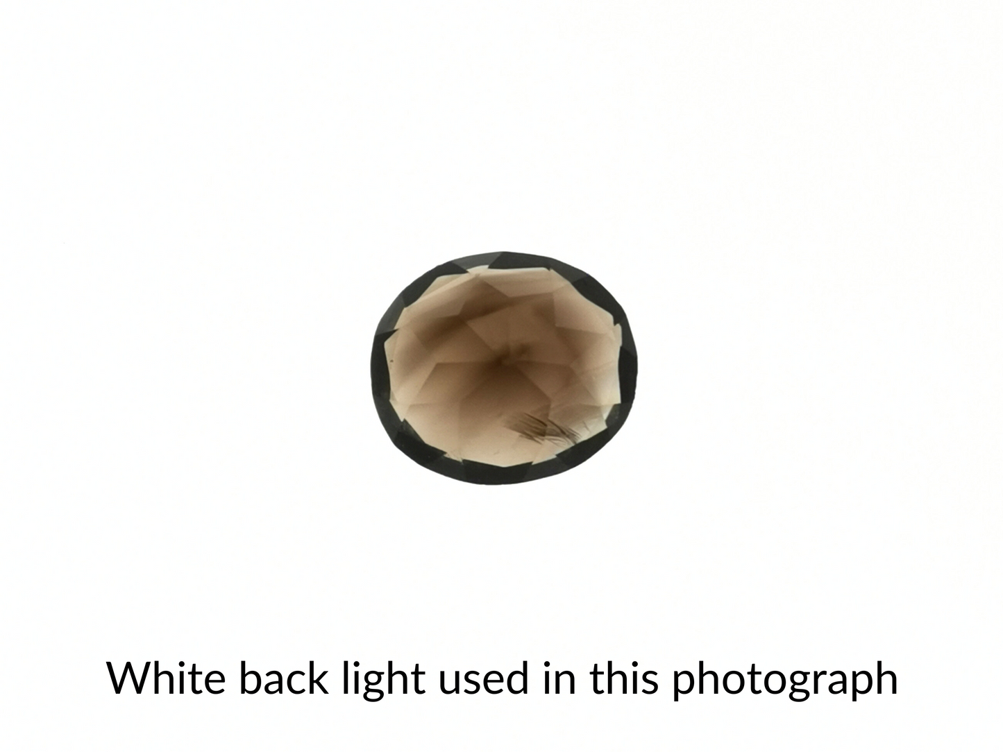 Smoky Quartz Oval - 18.3mm by 16mm - 18.95 ct