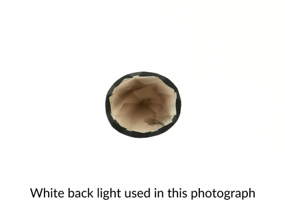 Smoky Quartz Oval - 18.3mm by 16mm - 18.95 ct