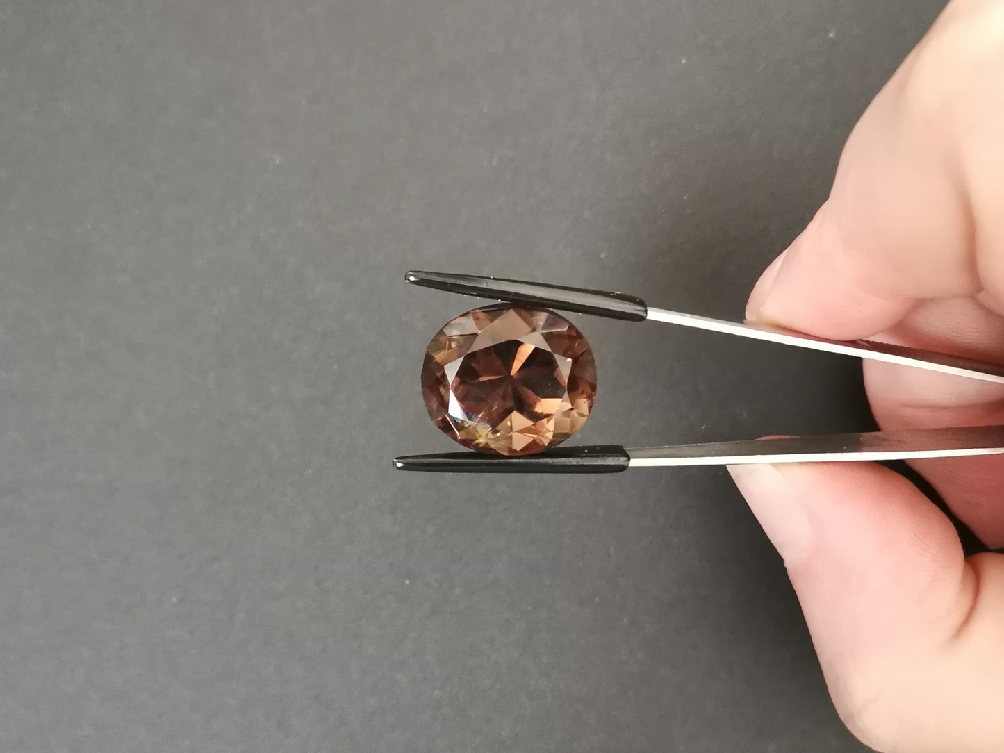 Smoky Quartz Oval - 18.3mm by 16mm - 18.95 ct