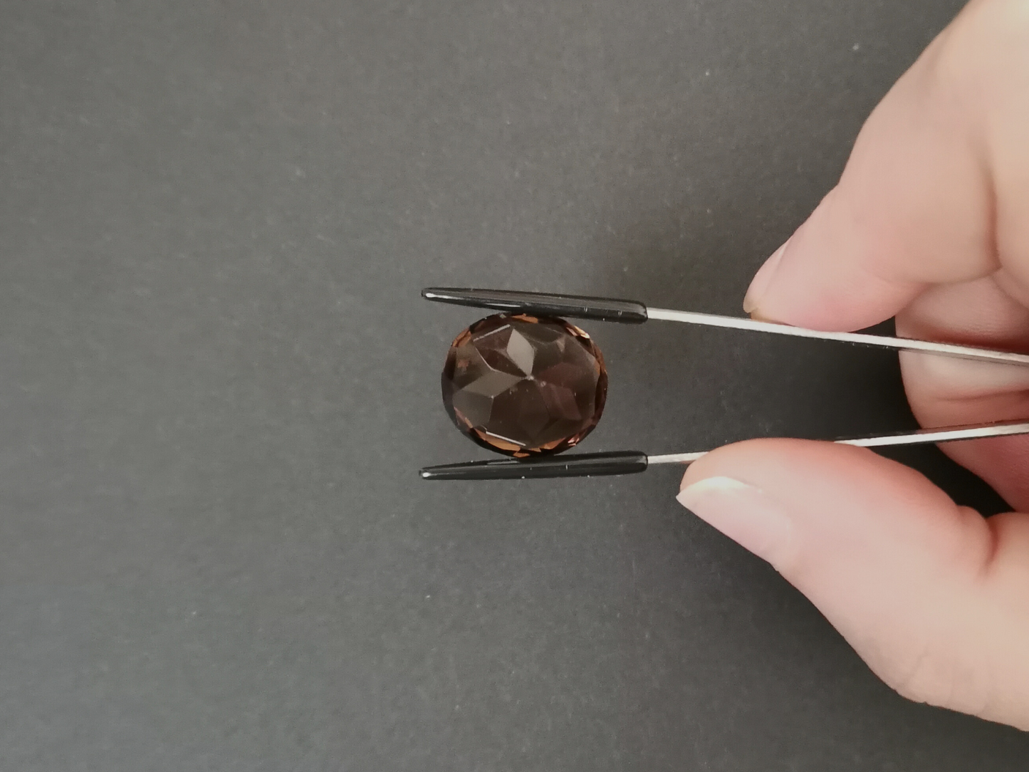 Smoky Quartz Oval - 18.3mm by 16mm - 18.95 ct