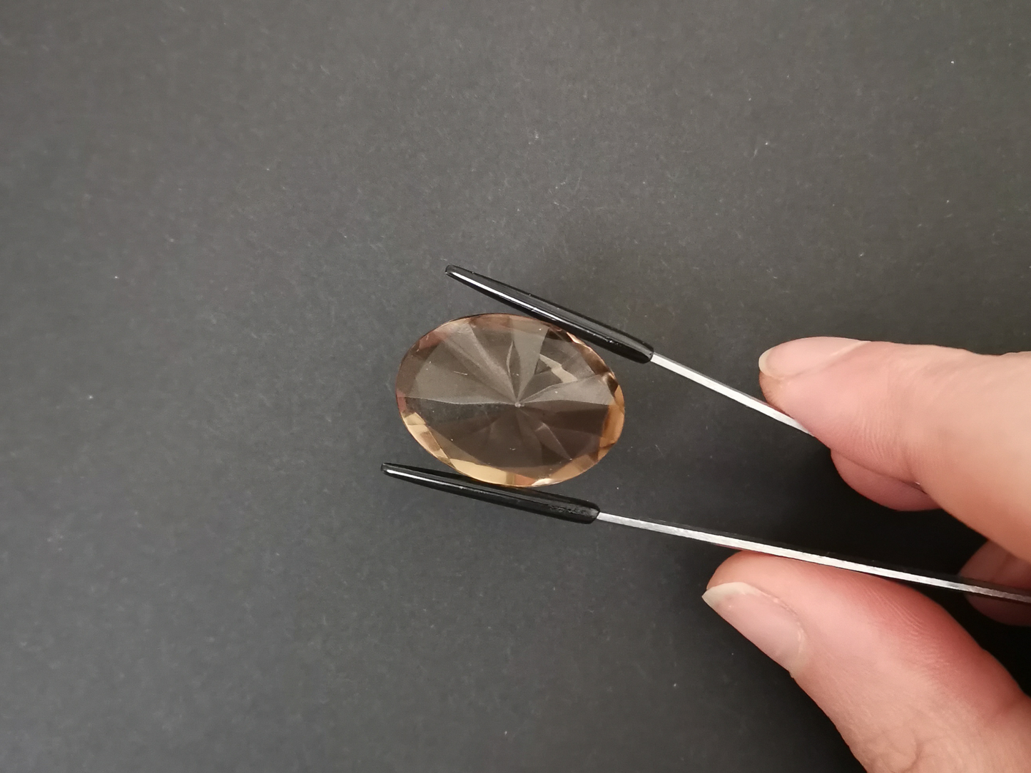 Smoky Quartz Oval - 25.7mm by 18.8mm - 31.66 ct