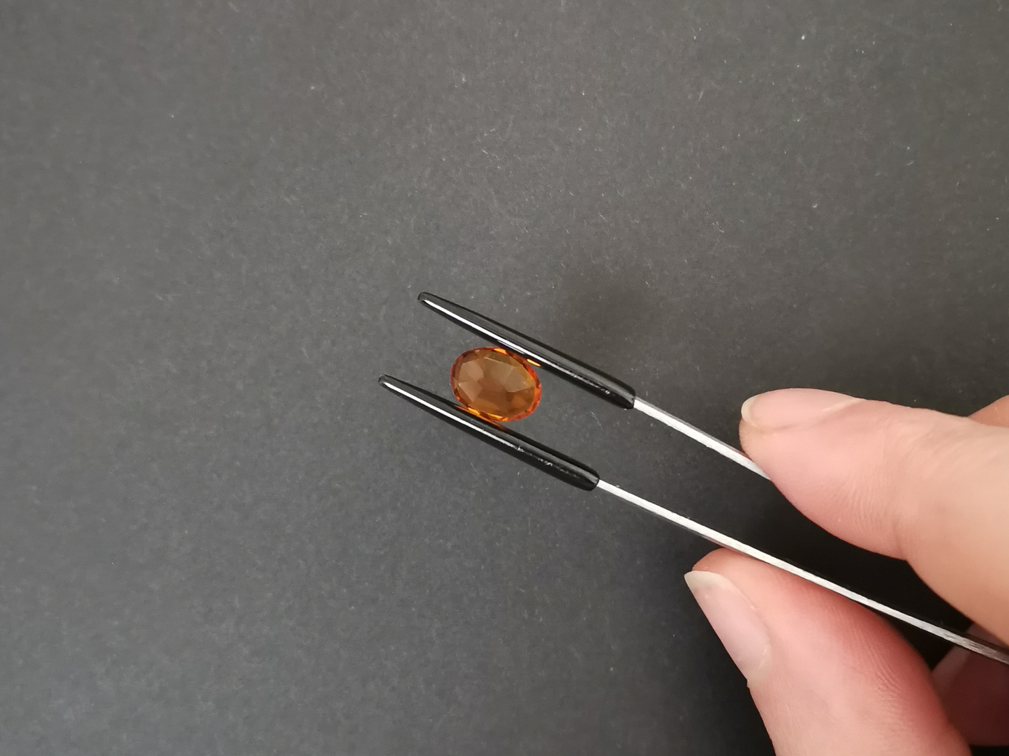 Mandarin Citrine Oval - 9.7mm by 7.3mm - 2.15 ct