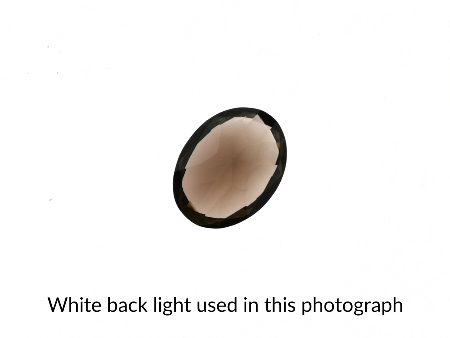Smoky Quartz Oval - 20mm by 15.1mm - 16.47 ct