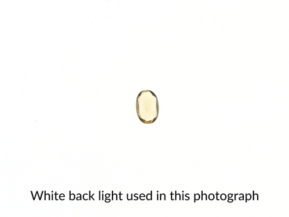 Yellow Heliodor Oval - 6mm by 4mm - 0.42 ct
