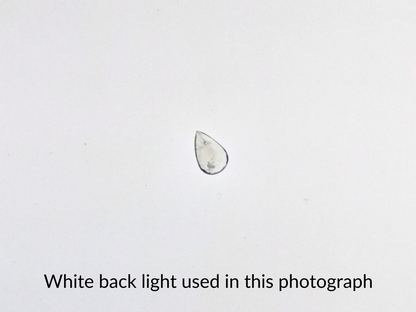 Moonstone teardrop - 6.2mm by 4mm - 0.45 ct
