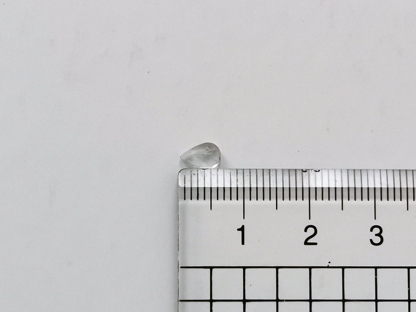 Moonstone teardrop - 6.2mm by 4mm - 0.45 ct