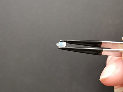 Moonstone teardrop - 6.2mm by 4mm - 0.45 ct