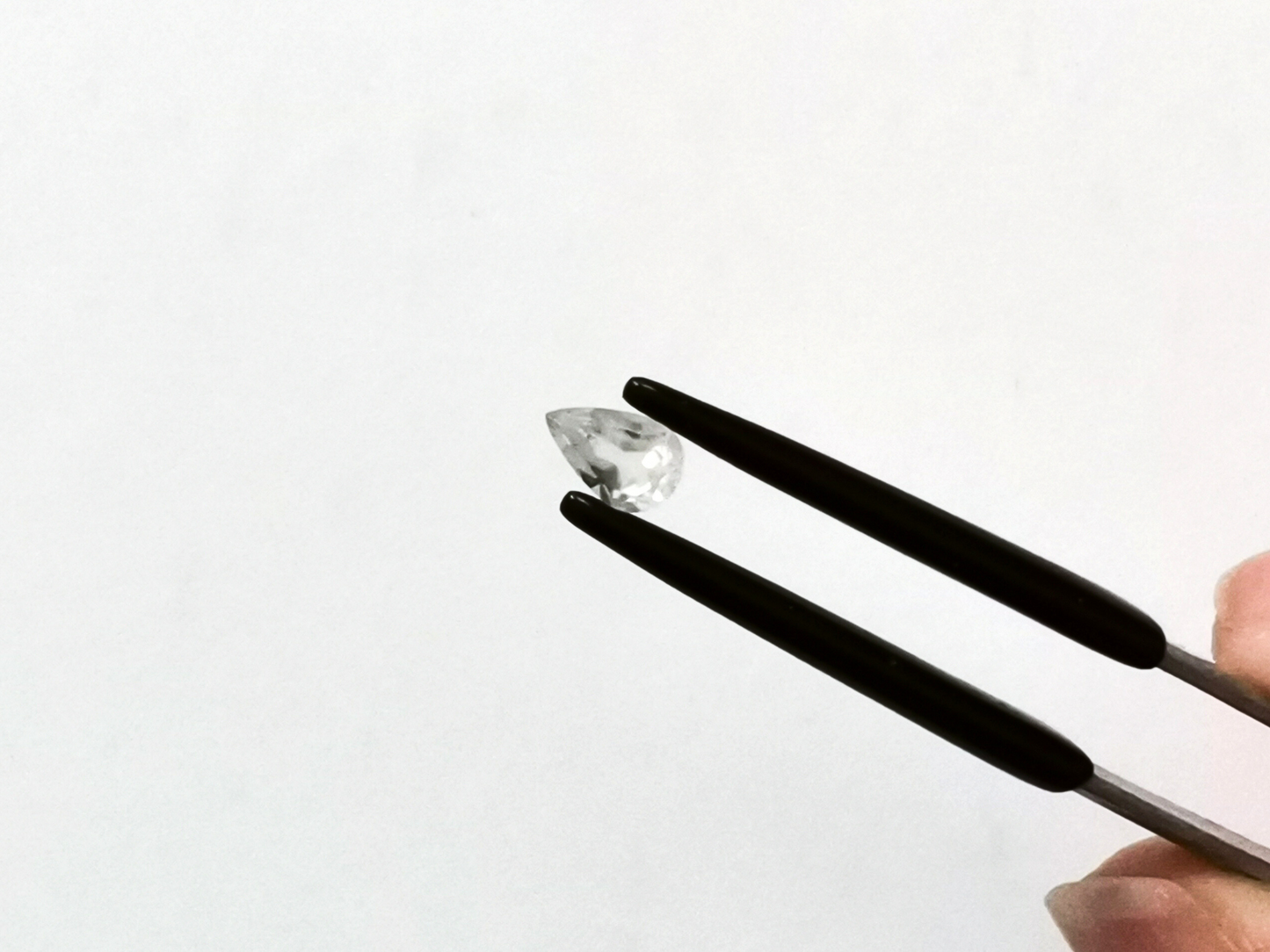Moonstone teardrop - 6.2mm by 4mm - 0.45 ct