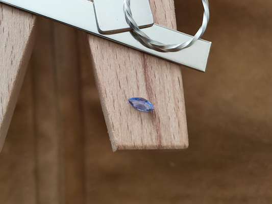 Tanzanite Marquise - 5.9mm by 2.9mm - 0.23 ct
