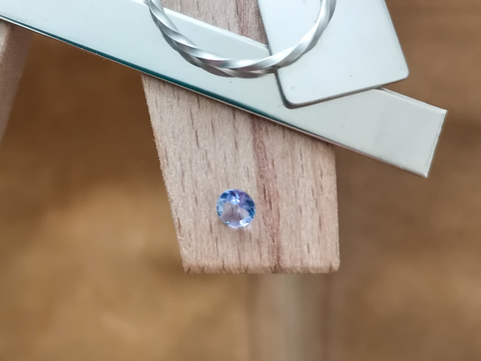 Tanzanite Round – 4mm - 0.23 ct