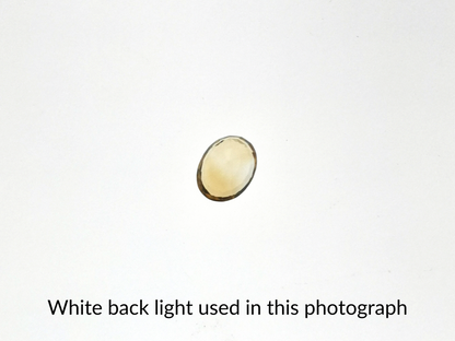 Golden Citrine Oval - 10.9mm by 8.57mm - 3.67 ct