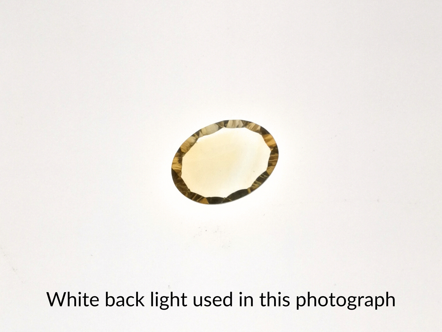 Yellow Citrine Oval - 18.3mm by 13.5mm - 11.14 ct