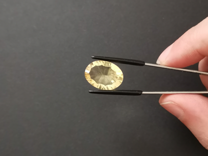 Yellow Citrine Oval - 18.3mm by 13.5mm - 11.14 ct