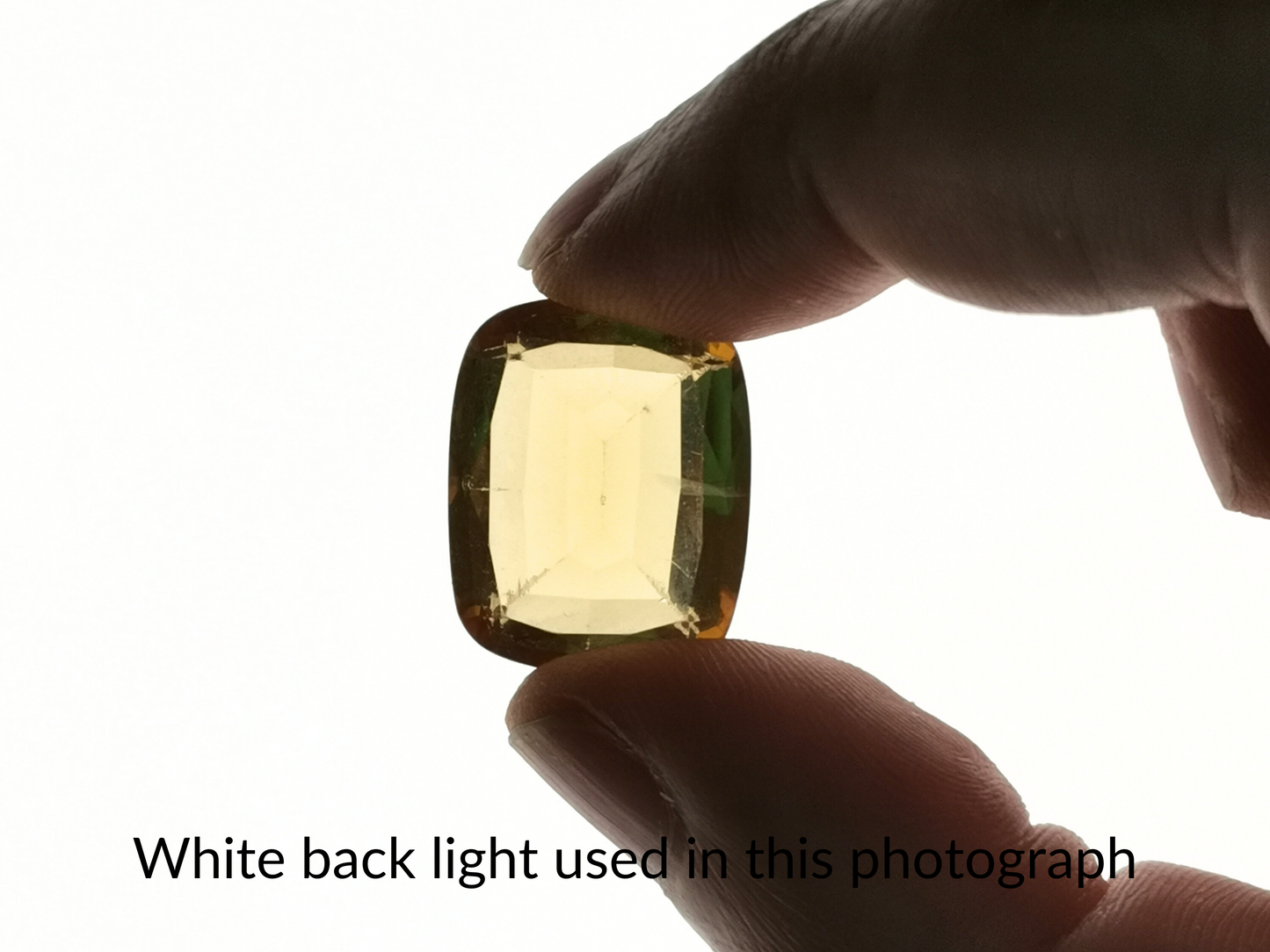 Orange Ctirine Cushion - 20.1mm by 16mm - 17.85 ct