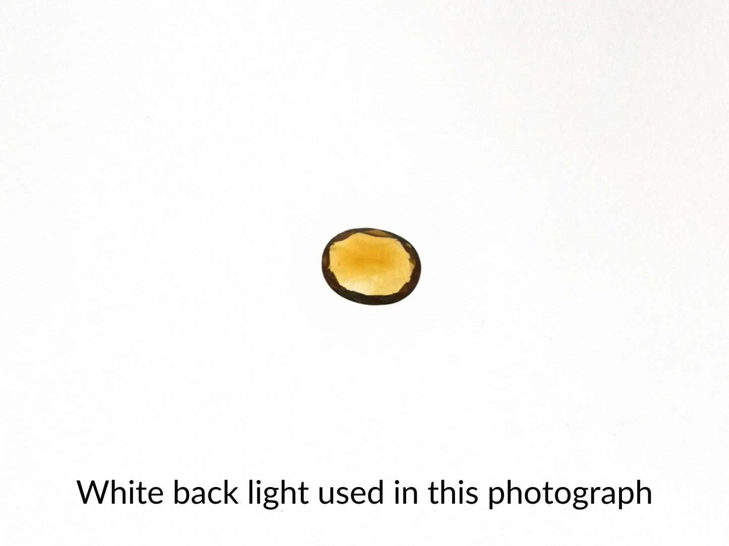 Orange Citrine Oval - 10mm by 7.8mm - 2.28 ct
