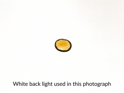 Orange Citrine Oval - 10mm by 7.8mm - 2.28 ct
