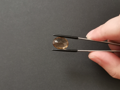 Golden Brown Smoky Citrine Oval - 15.7mm by 11.9mm - 8.39 ct