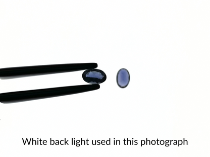 2 x Iolite Ovals - Pair - 6mm by 4mm
