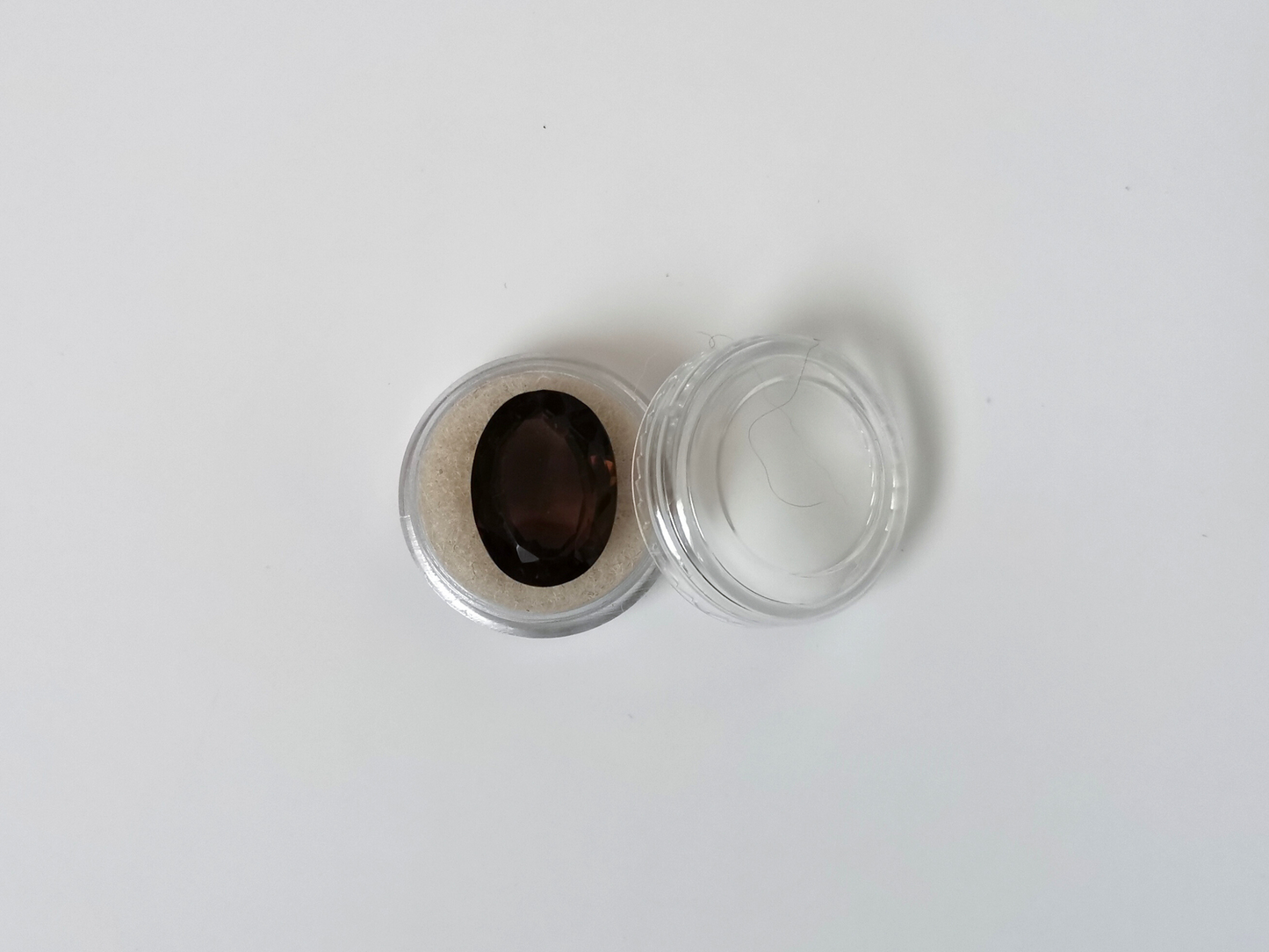 Smoky Quartz Oval - 19mm by 14.2mm - 14.53 ct