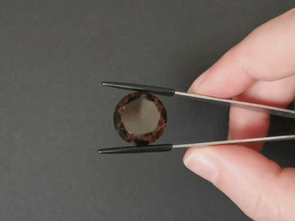 Smoky Quartz Round - 18.1mm - 20.79 ct
