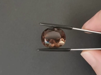 Smoky Quartz Oval - 18.3mm by 16mm - 18.95 ct